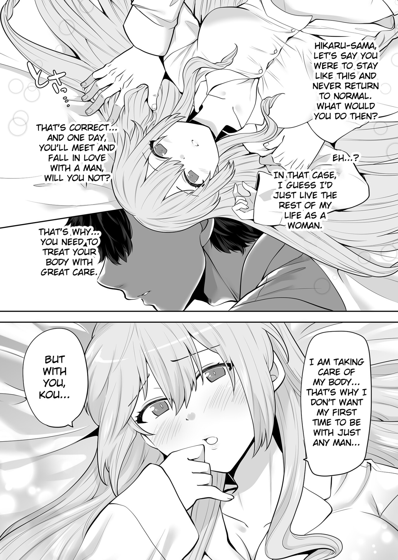 Hentai Manga Comic-TS Lady Wants to be Attacked by Her Butler-Read-13